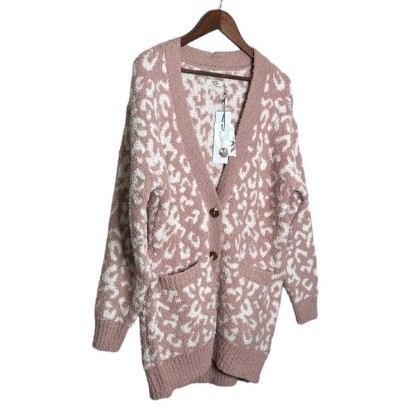 UGG Joselyn Cliff Leopard Cardigan - Picture 7 of 13